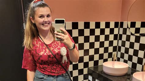 Waitress serves patrons while wearing nothing but a thong and BODY PAINT as male patrons gawk at the naked look - and one woman even pokes her bare breast. Model Shannon teamed up with body ...